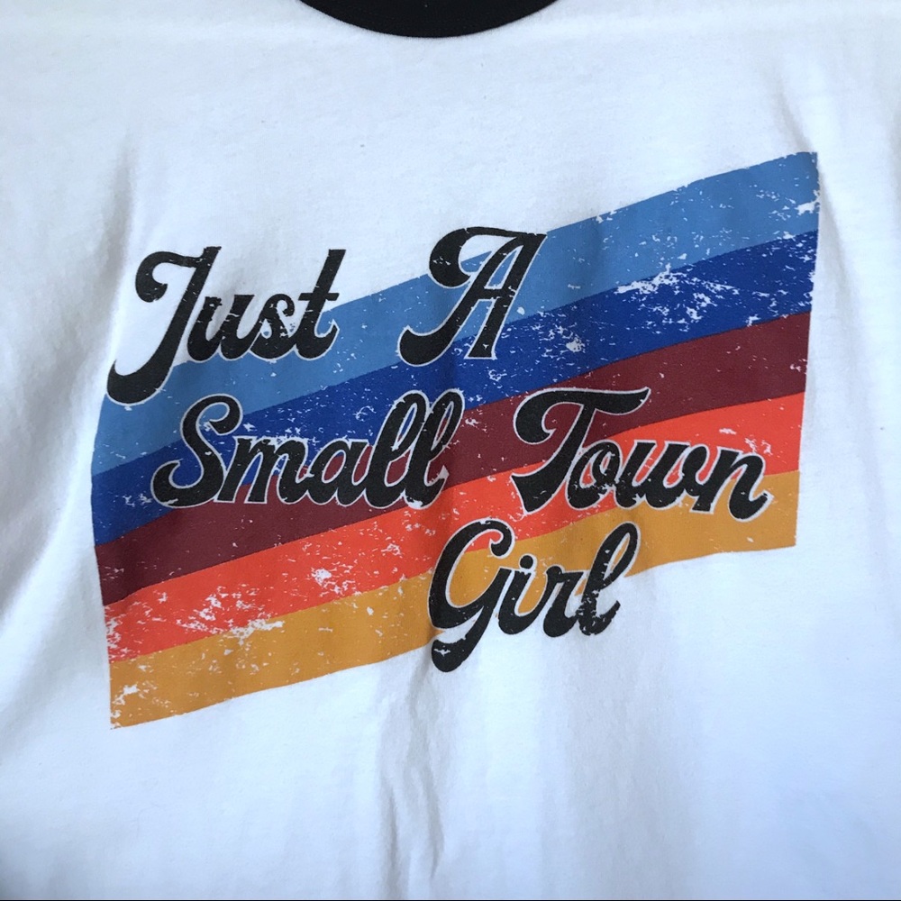 Bella + Canvas Small town girl tshirt